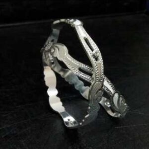 Silver Ladies Indian Fancy Bangle