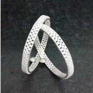 Silver Ladies Indian Fancy Bangle