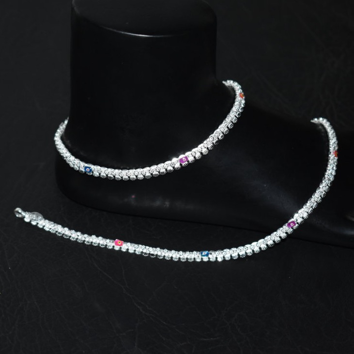 Silver Fancy D payal