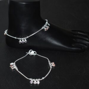 Fancy Silver D Payal