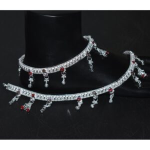 Silver Fancy D payal