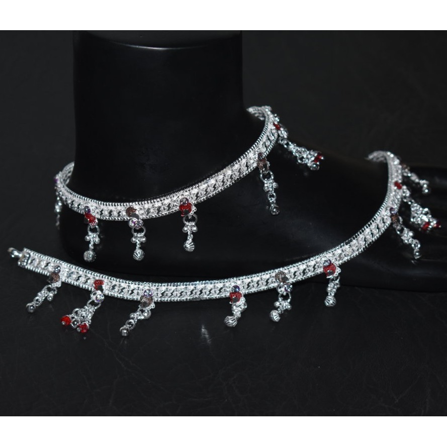 Silver Fancy D payal