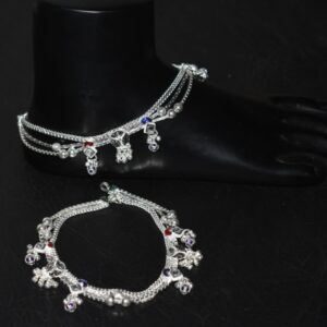 Silver Bombay Fancy D Payal