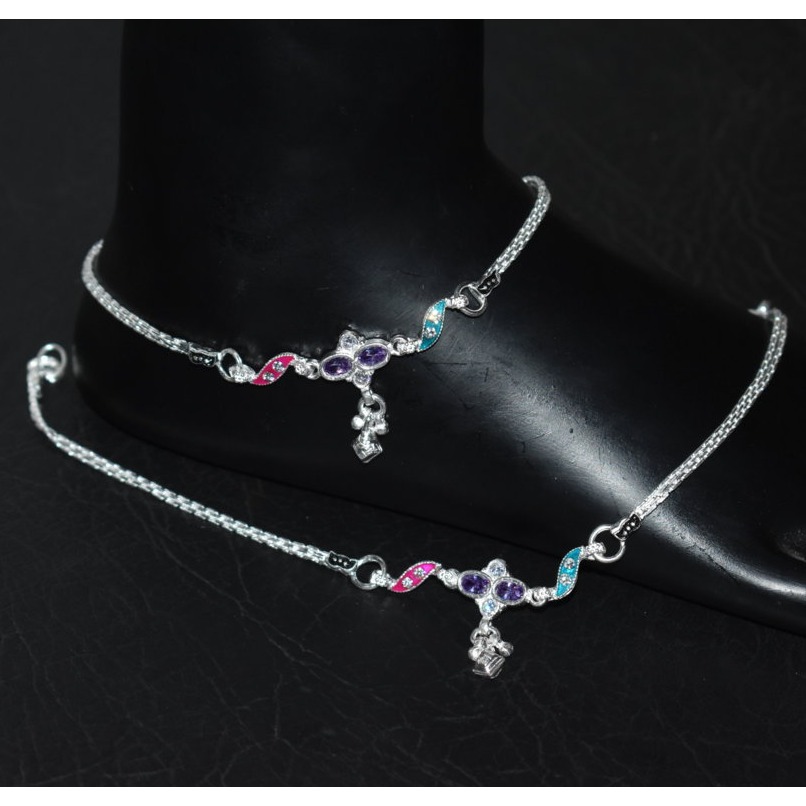 Silver Bombay Fancy D Payal