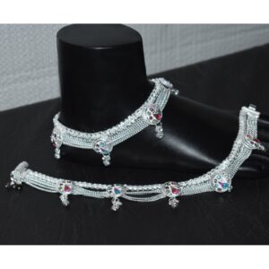 Fancy Silver  Payal