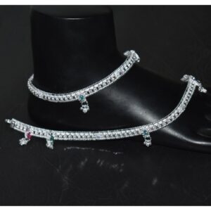 Fancy Silver D payal