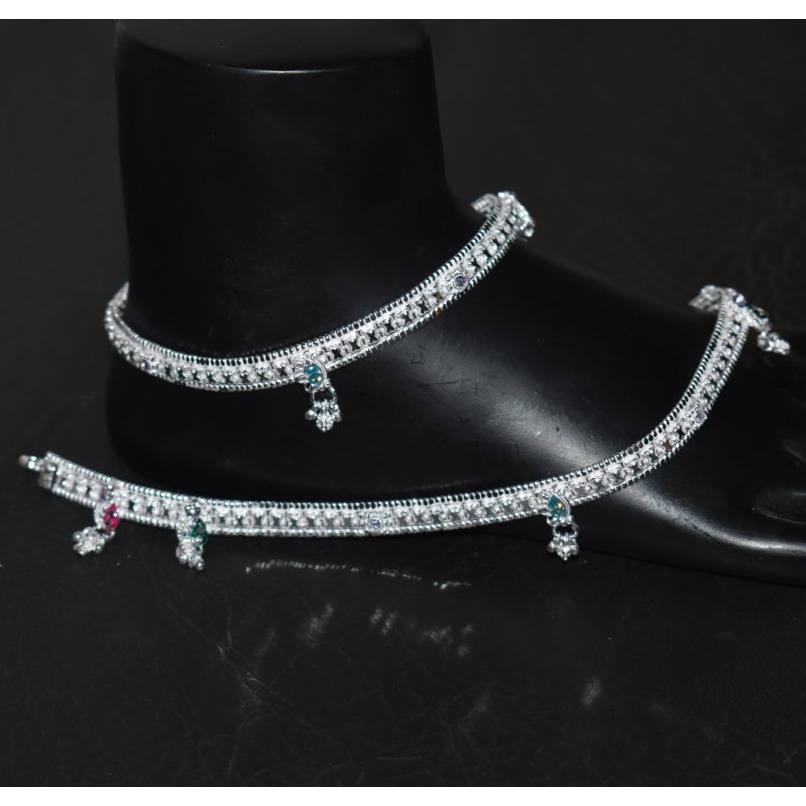 Fancy Silver D payal - Image 4
