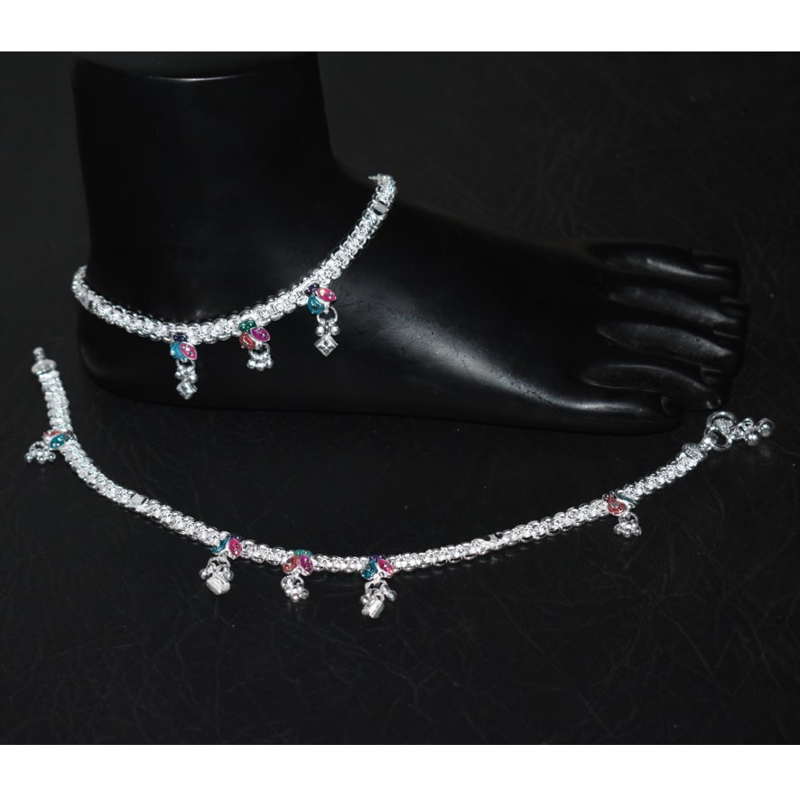 Fancy Silver D payal - Image 3