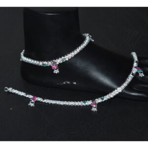 Fancy Silver D payal