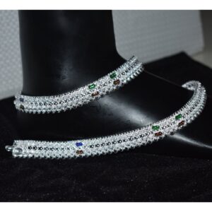 Fancy Silver D Payal