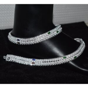 Fancy Silver D payal