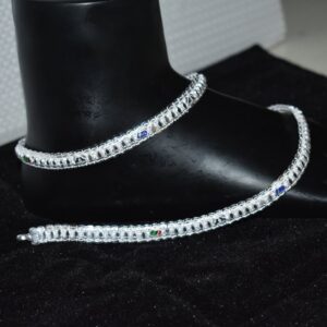 Fancy Silver D payal