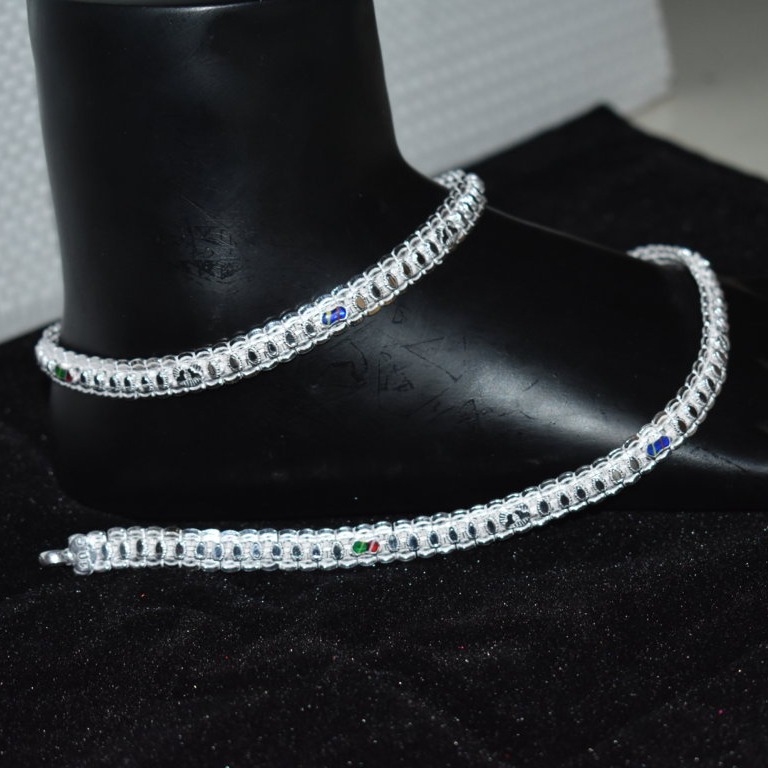 Fancy Silver D payal - Image 2
