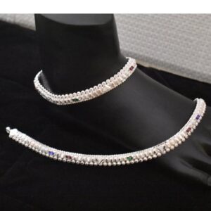 Fancy Silver D payal