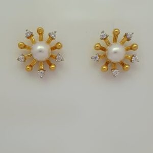 22KT Gold Fancy Round Tops