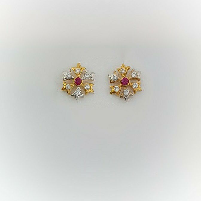18k Delicate Earrings