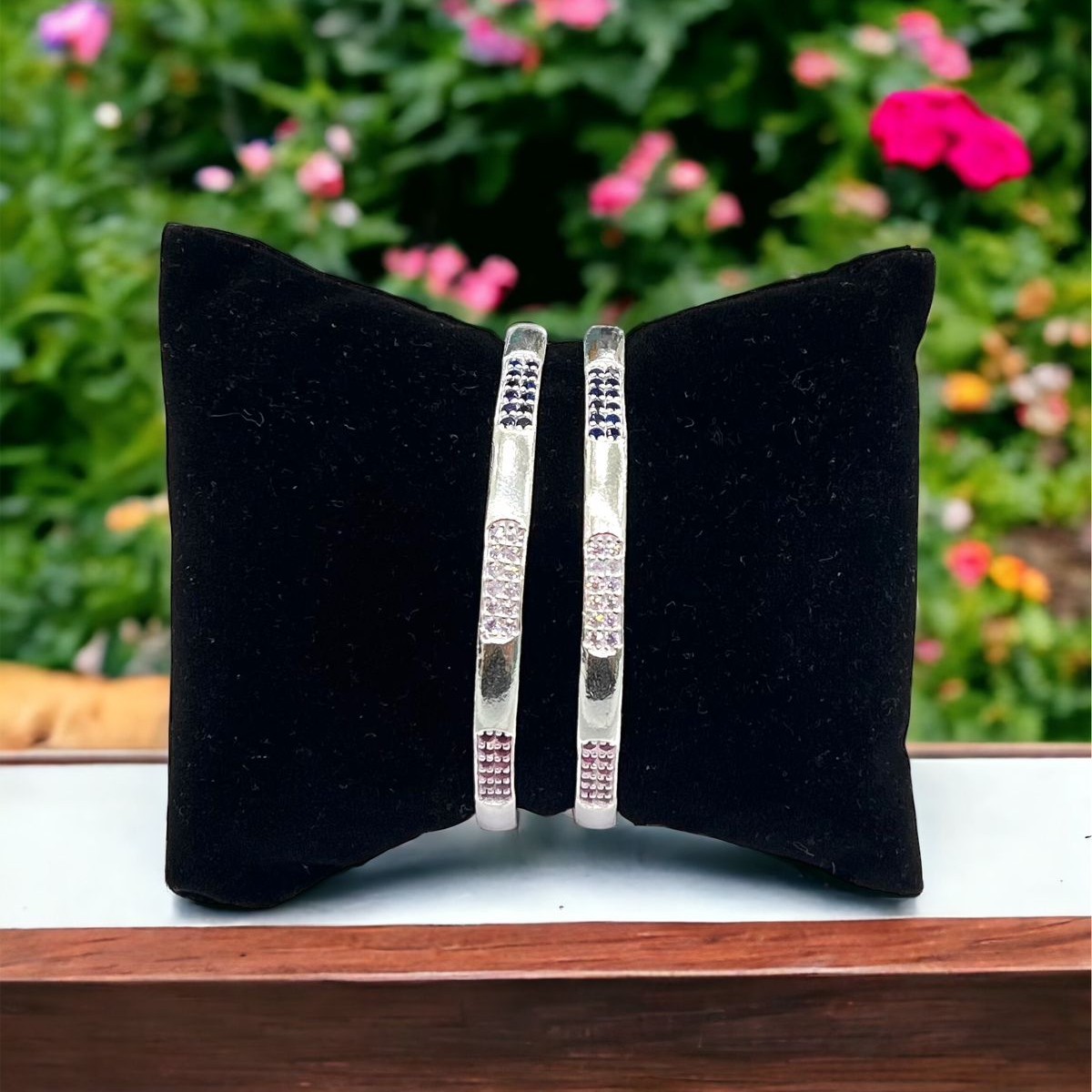 925 Silver Plain Micro Bangles