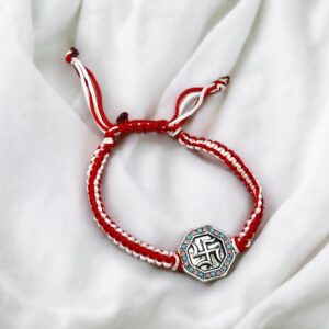 925 Silver Sathiya Design Rakhi
