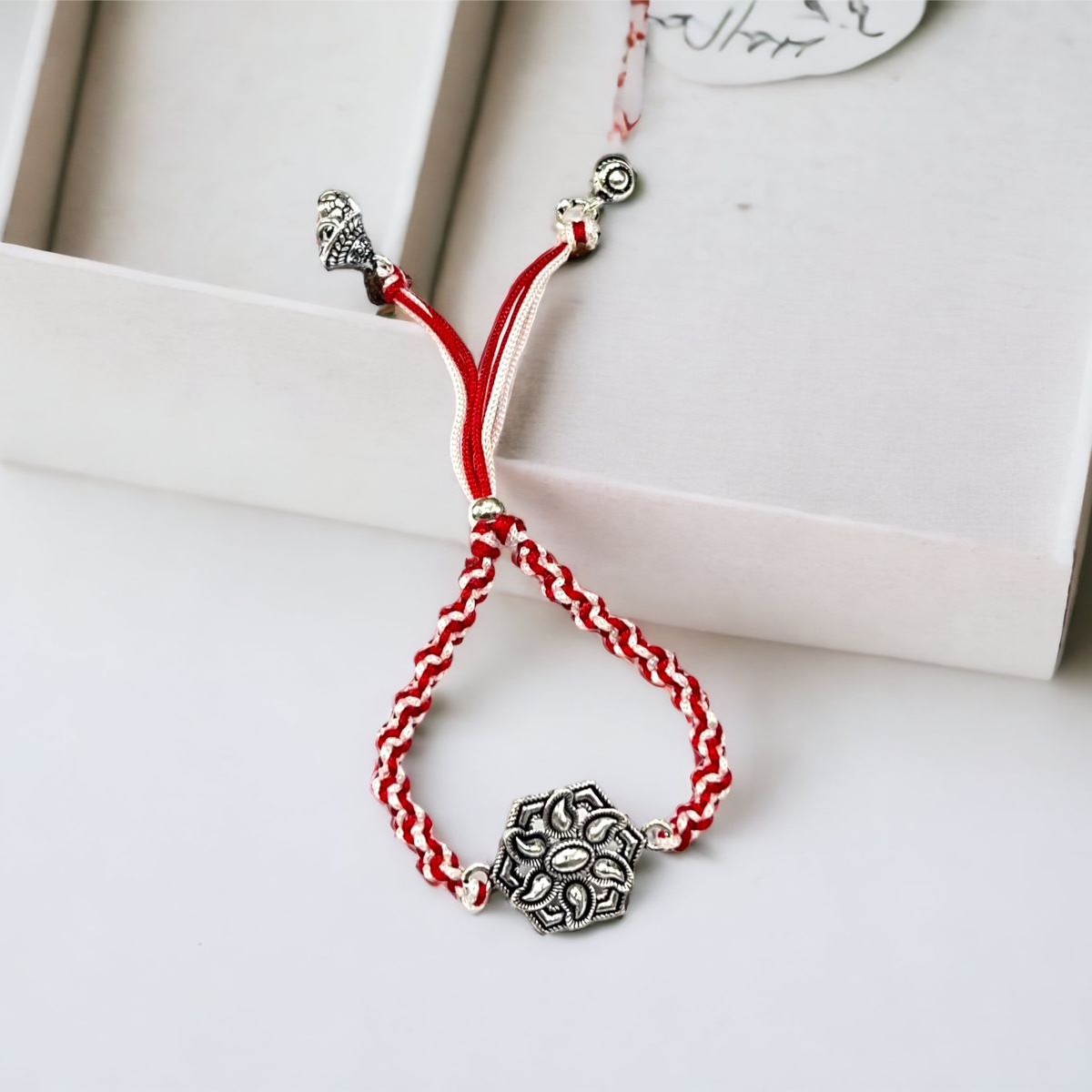 925 Silver Designer Bhabhi Rakhi