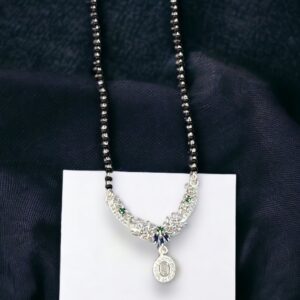 925 Silver Micro Diamond Mangalsutra