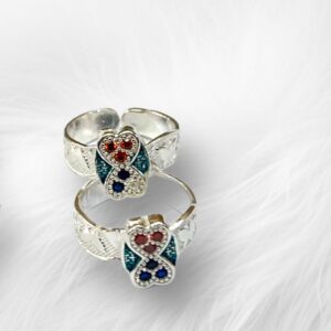 925 silver colorful bichhiya