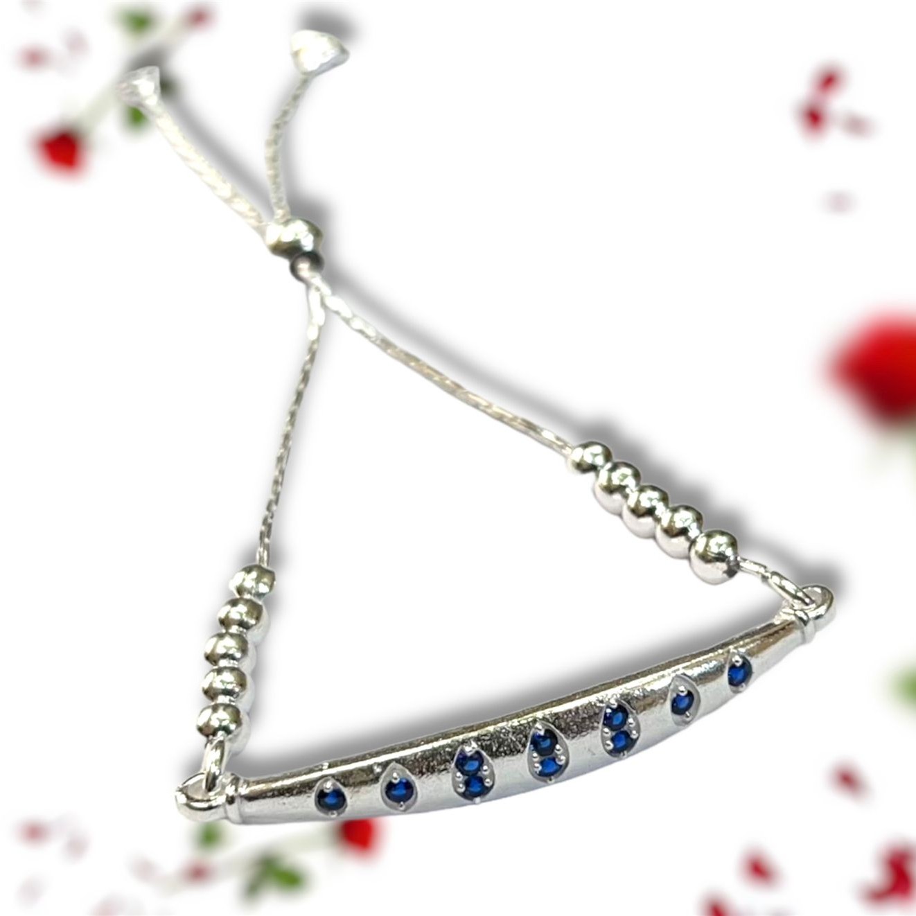 925 Silver Fancy Micro Adjustable Bracelet