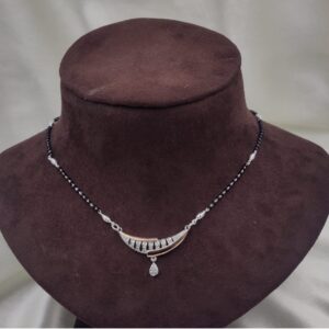 925 Silver Micro Single Line Mangalsutra