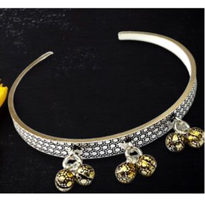 925 silver antique ghughri kada