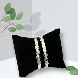 925 Silver Fancy Micro Bangle