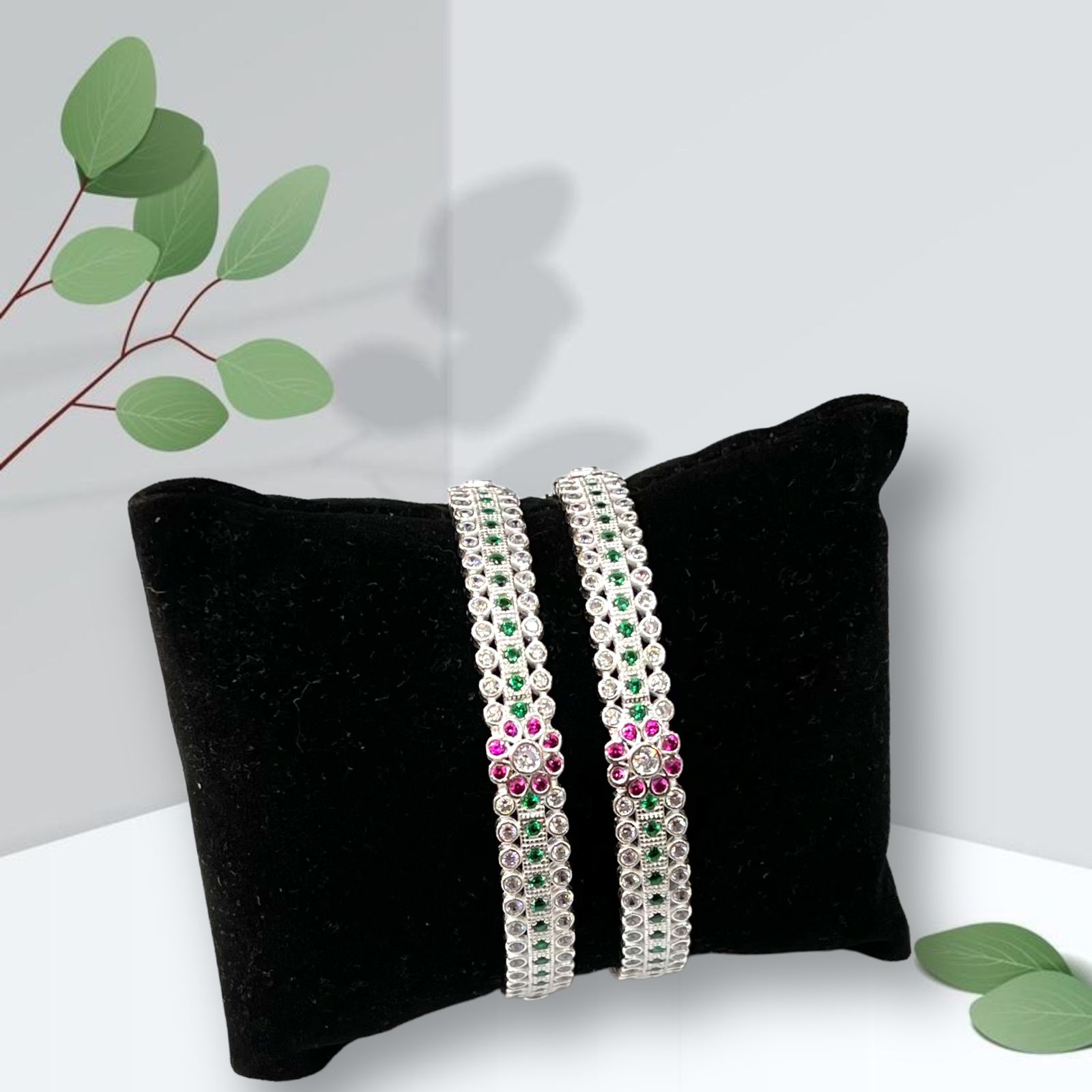 925 Silver Graceful Micro Bangle