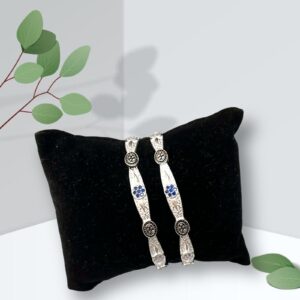 925 Silver Fancy Micro Bangle