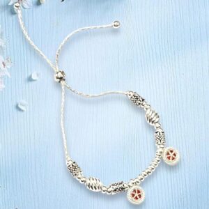 925 silver cnc micro adjustable bracelet