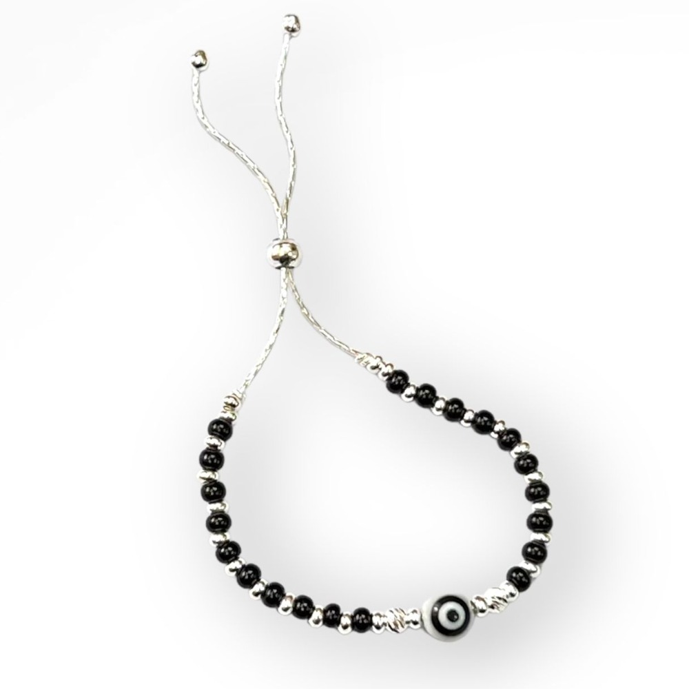 925 silver evil eye bracelet