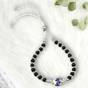 925 silver fancy nazariya bracelet