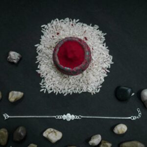 Silver Flair Rakhi