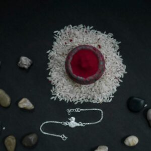 Silver Unique Rakhi