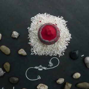 Silver Dazzling Rakhi