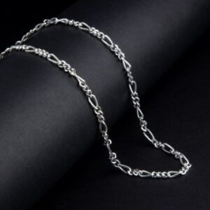 silver unique chain for gents