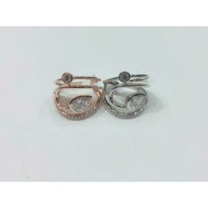 Gold Finish 92.5 Ring Ms-4046
