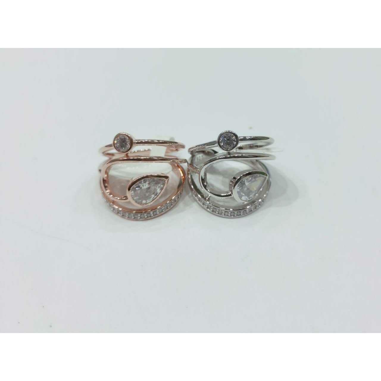 Gold Finish 92.5 Ring Ms-4046