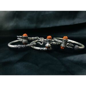 92.5 Sterling Silver Mahadev Kada Ms-3882