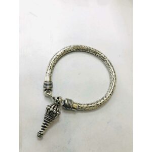92.5 Sterling Silver Babby(Children,Kids,Baccha) Lock Kada Ms-3667