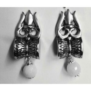 92.5 Sterling Silver Trisul Pendant Ms-3455