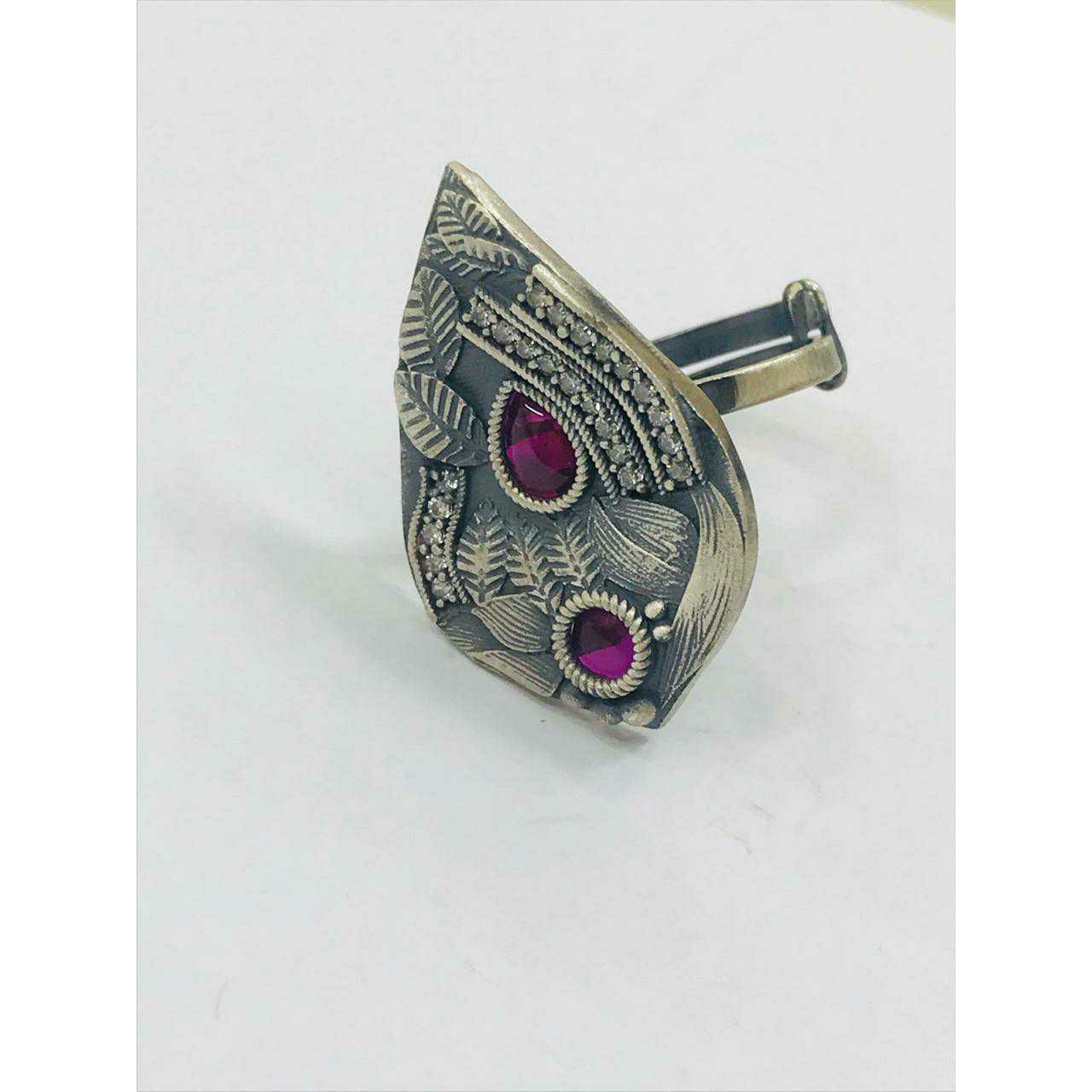 92.5 Sterling Silver Exclusive Ring Ms-3290