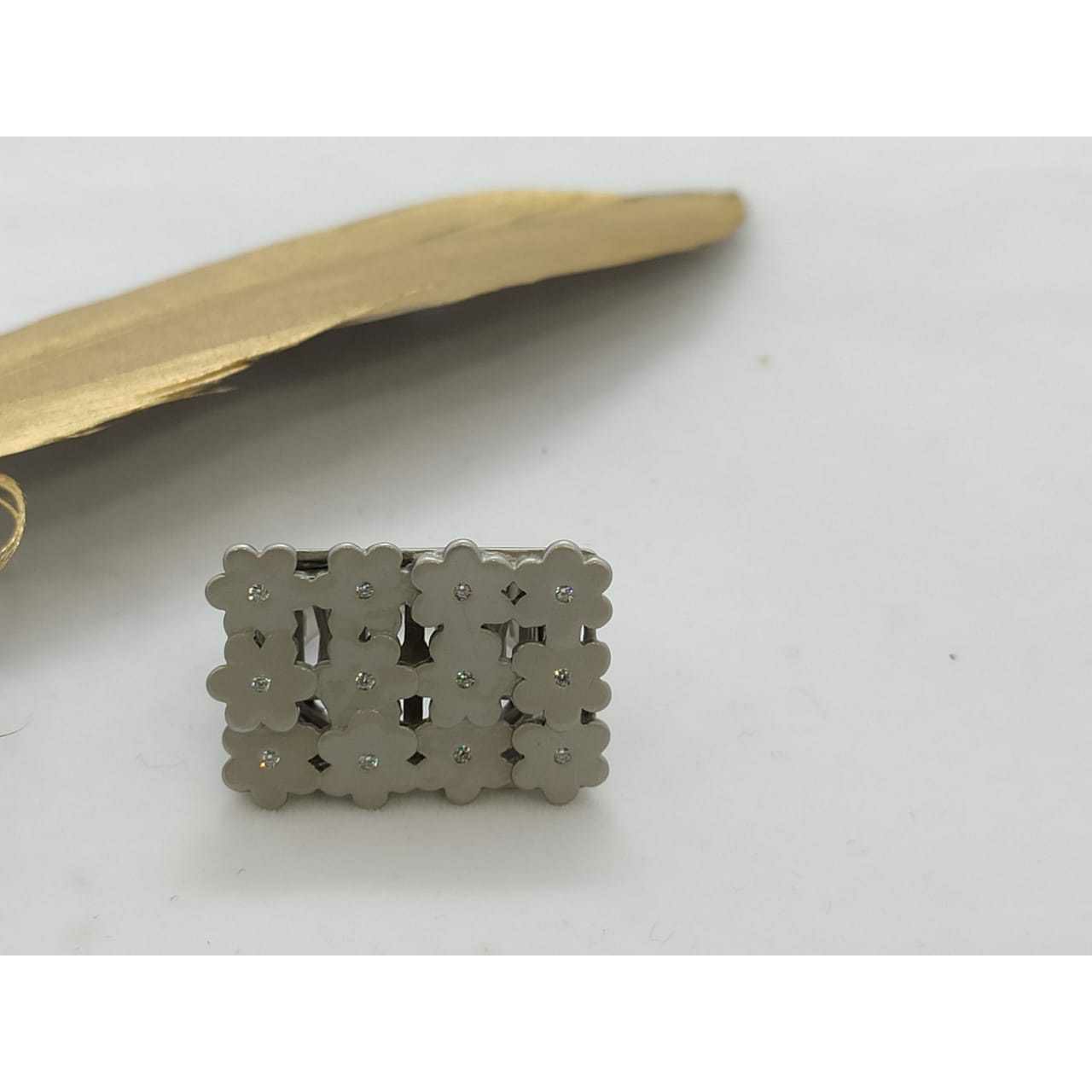 92.5 Sterling Silver Broad Dezine Ring Ms-3130
