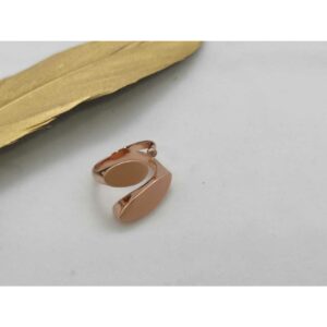 92.5 Sterling Silver Unique Style Premium Adjustable Ring Ms-3123