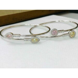 92.5 Sterling Silver Without Lock Adjustable Light Weigh Bracelet Ms-3051