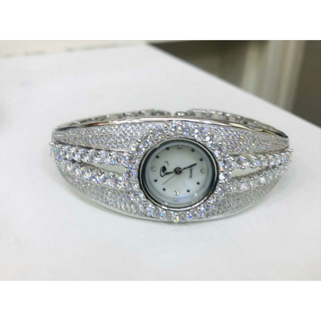92.5 Sterling Silver Broad Watch Ms-2883