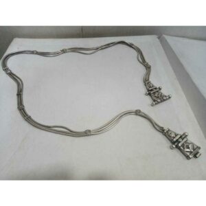 Oxodize 3(Three) Line Plain Gol Chain Ladies Lock Kandori Belt Ms-2547