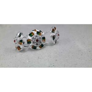 Cholel Nakshi Plastic Mina Vaccum Casting Micrositting Singapuri Bichiya(Vichiya) Ferva Toe Ring Ms-2261